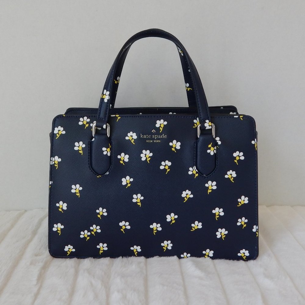 Kate Spade Laurel Way Reese Daisy Toss Satchel NWT